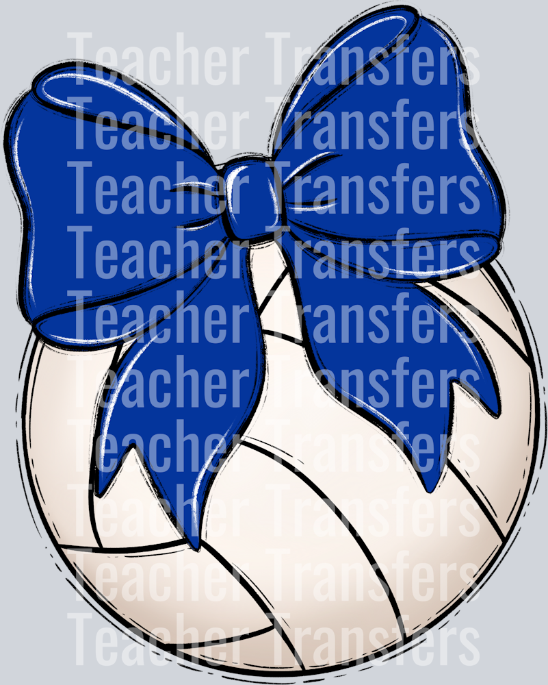 Bows and Balls Volleyball Royal