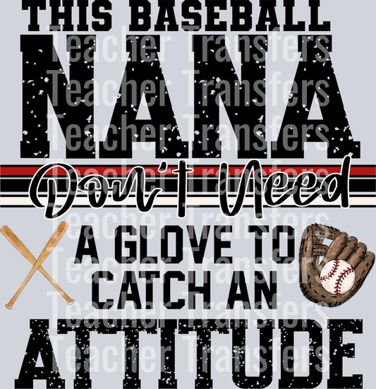 This baseball Nana Don’t Need A Glove 2
