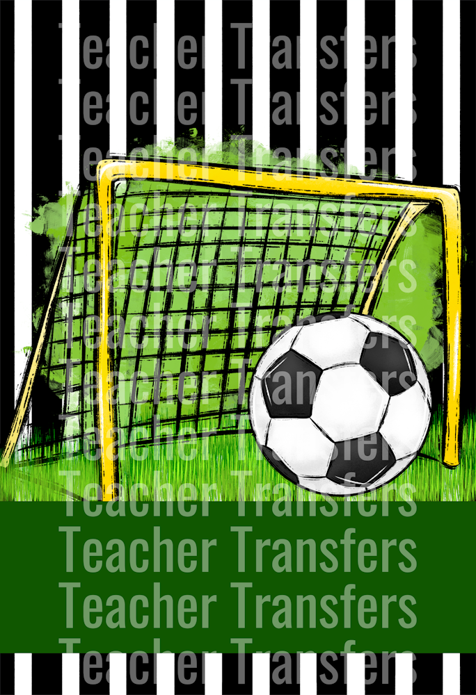 Soccer Garden Flags GREEN