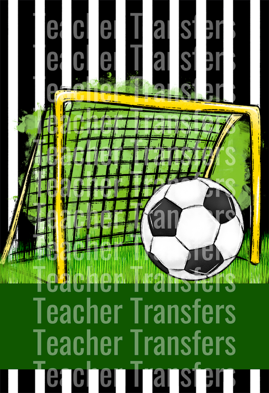 Soccer Garden Flags GREEN