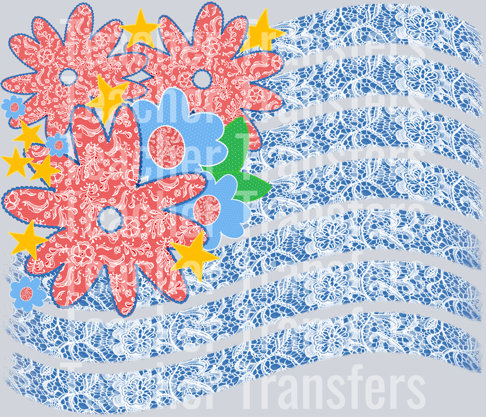 Lace American Flag
