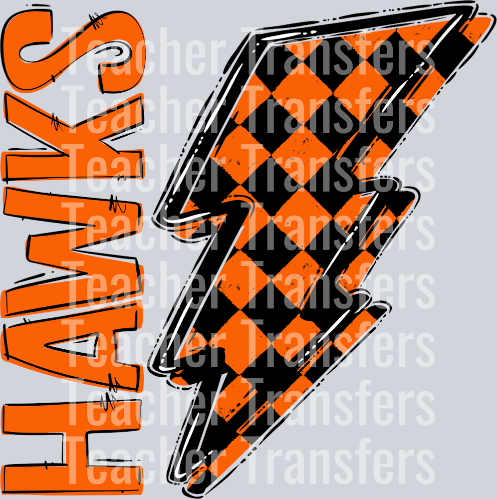Team Go Single Bolt Hawks Orange