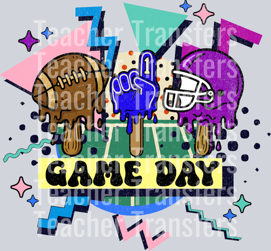 Retro Game Day PURPLE