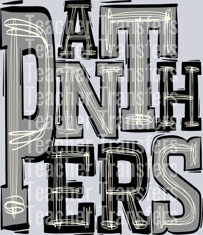 Panthers Black Silver