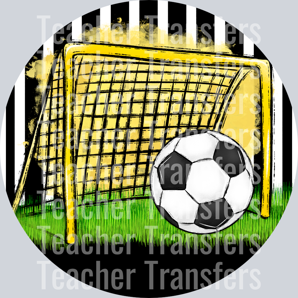 Soccer Bag Tag Ornaments YELLOW