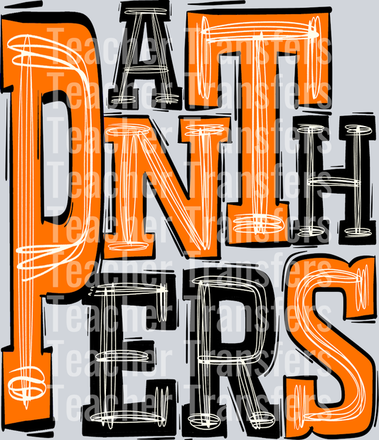 Panthers Black Orange