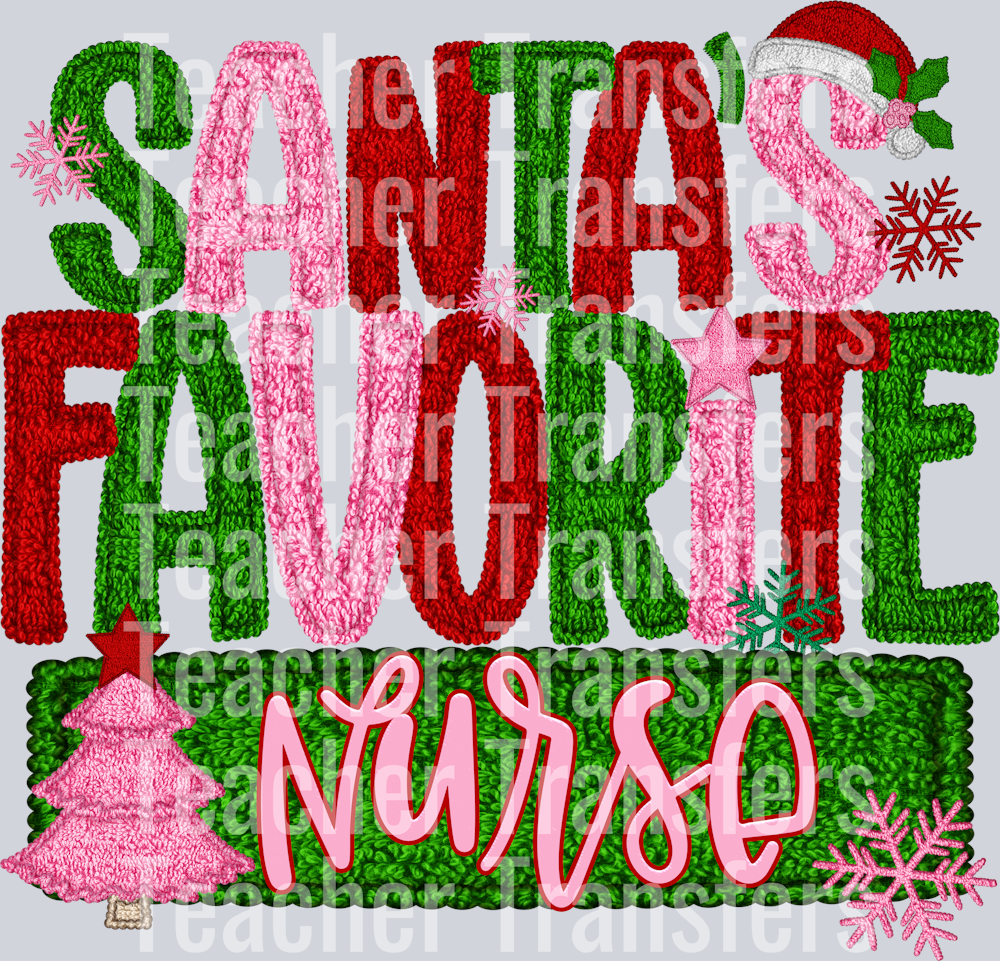SANTAS FAVORITE NURSE