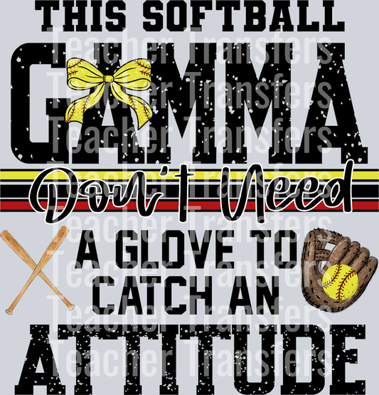 This Softball gamma don’t need a glove