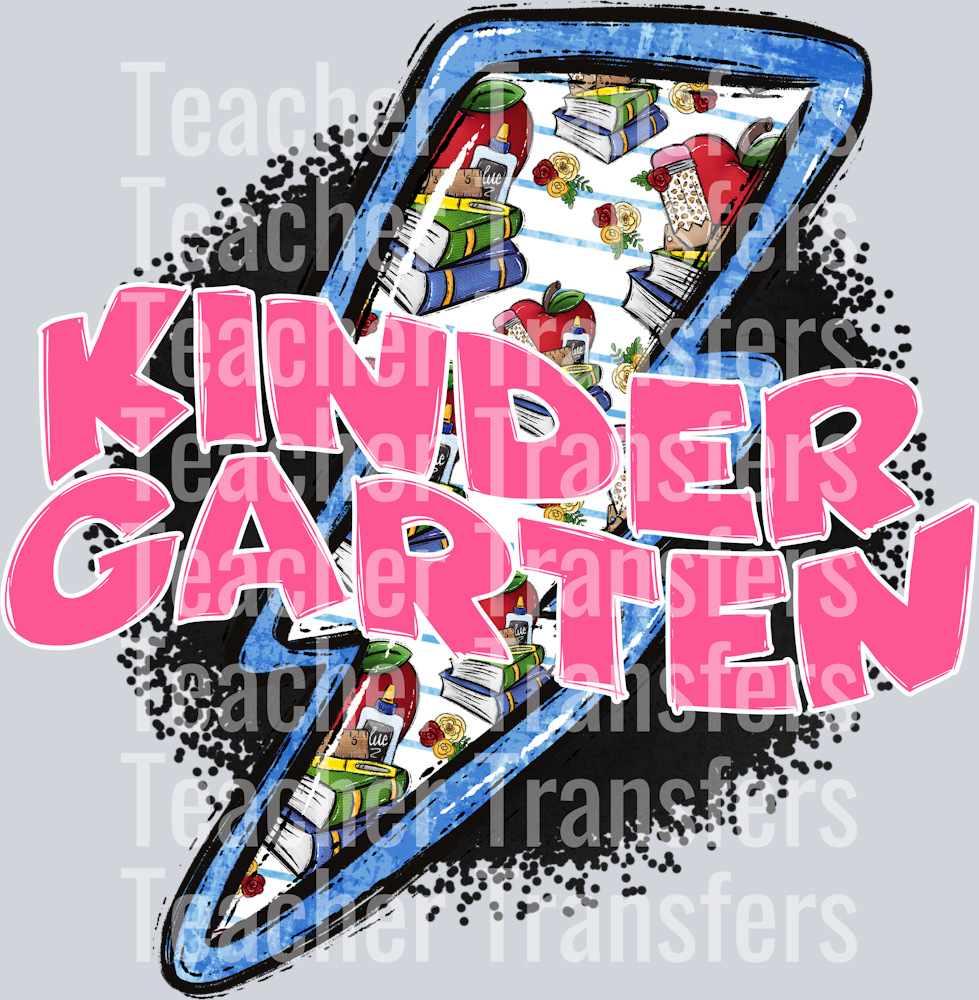 b2s Lightning bolts KINDERGARTEN