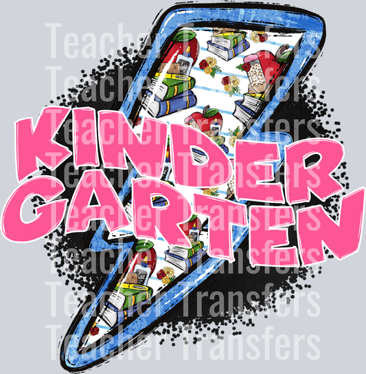 b2s Lightning bolts KINDERGARTEN