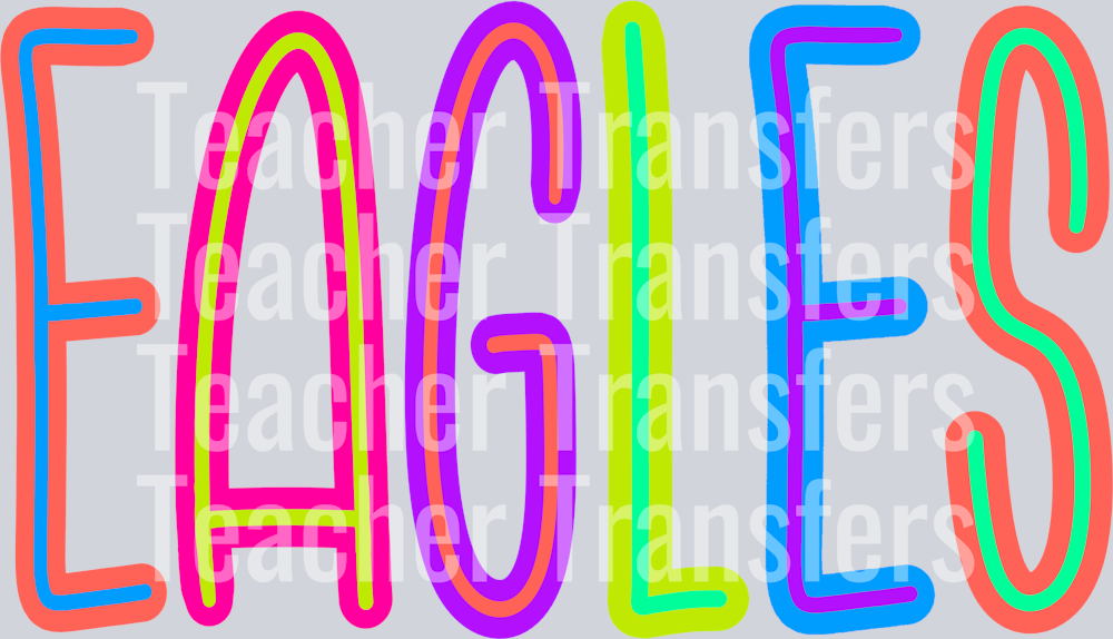 Back to School Brights EAGLES