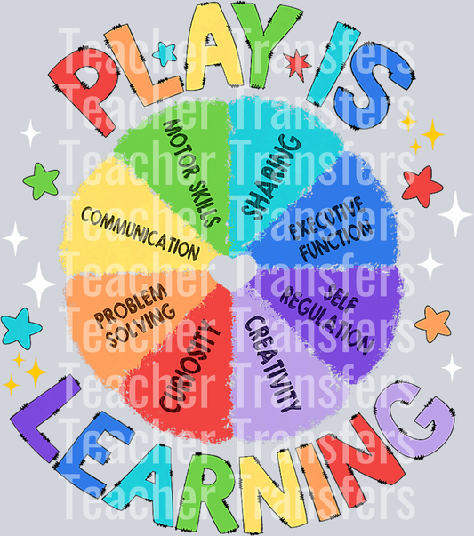 Play Is Learning Teacher Kindergarten T-Shirt