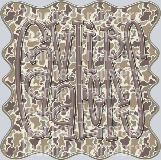 CAMO MASCOTS-CAVALIERS