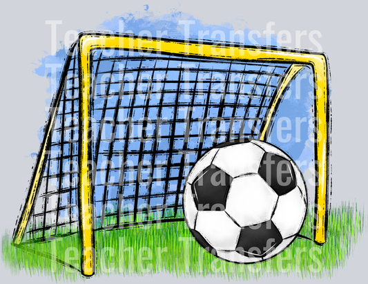 Soccer Vignettes BLUE