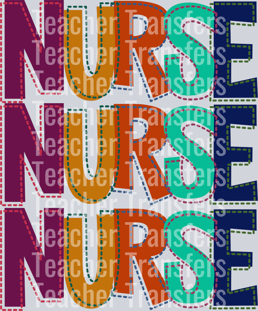 Stitched Occupations Nurse