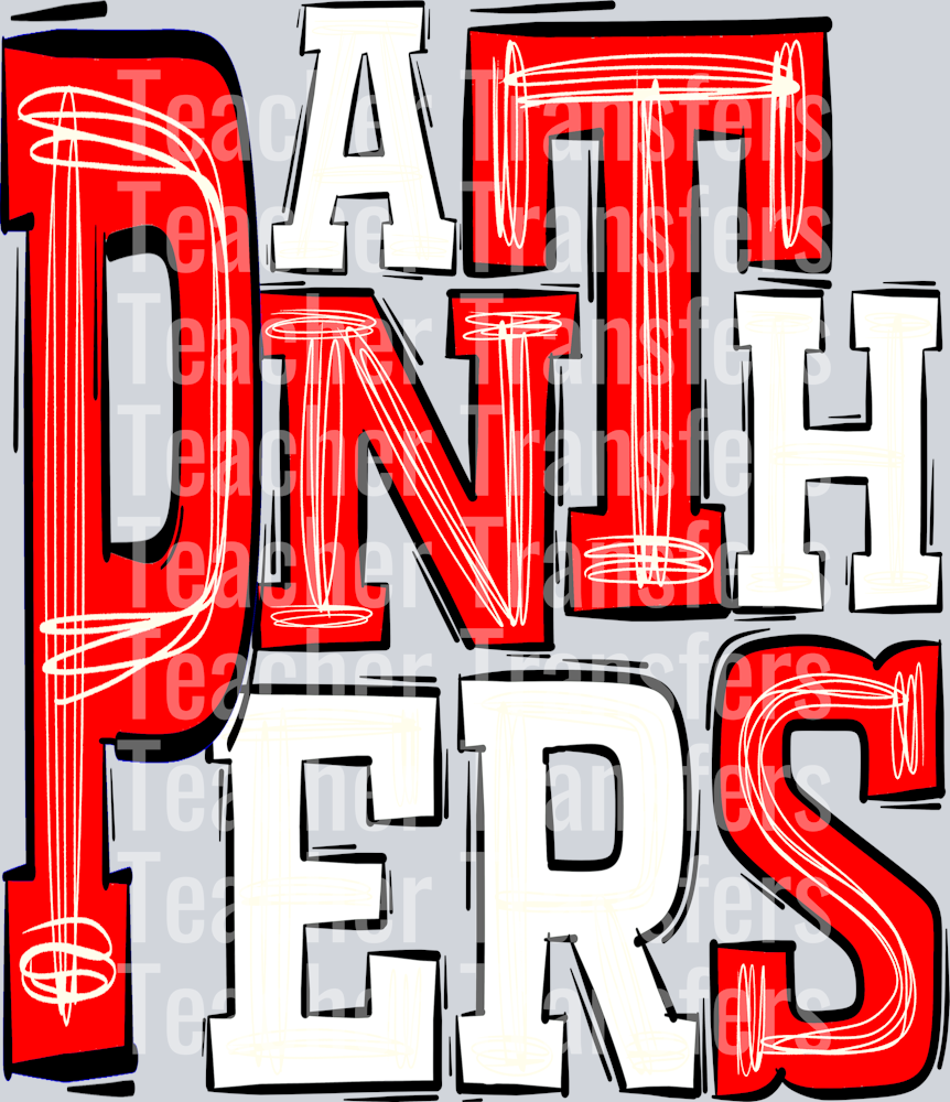 Panthers Red and White