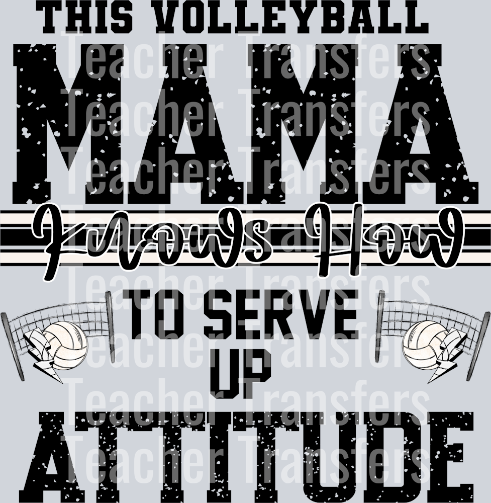 This Volleyball Mama Knows How To Serve Up Attitude