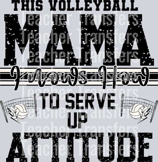 This Volleyball Mama Knows How To Serve Up Attitude