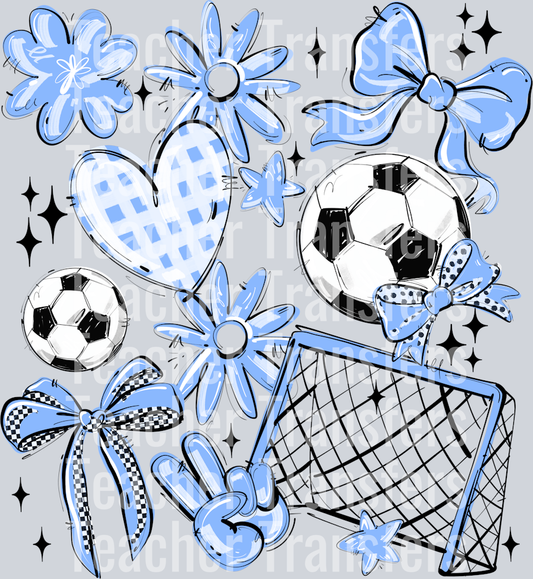 COLUMBIA SOCCER PLAY BALL COLLAGE