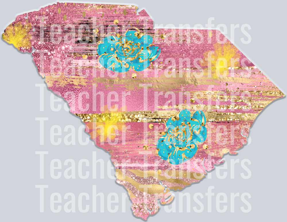 Summer Glitz States SOUTH CAROLINA