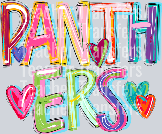 CHEERY WORDS PANTHERS