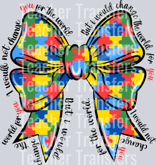 Autism Bow 1