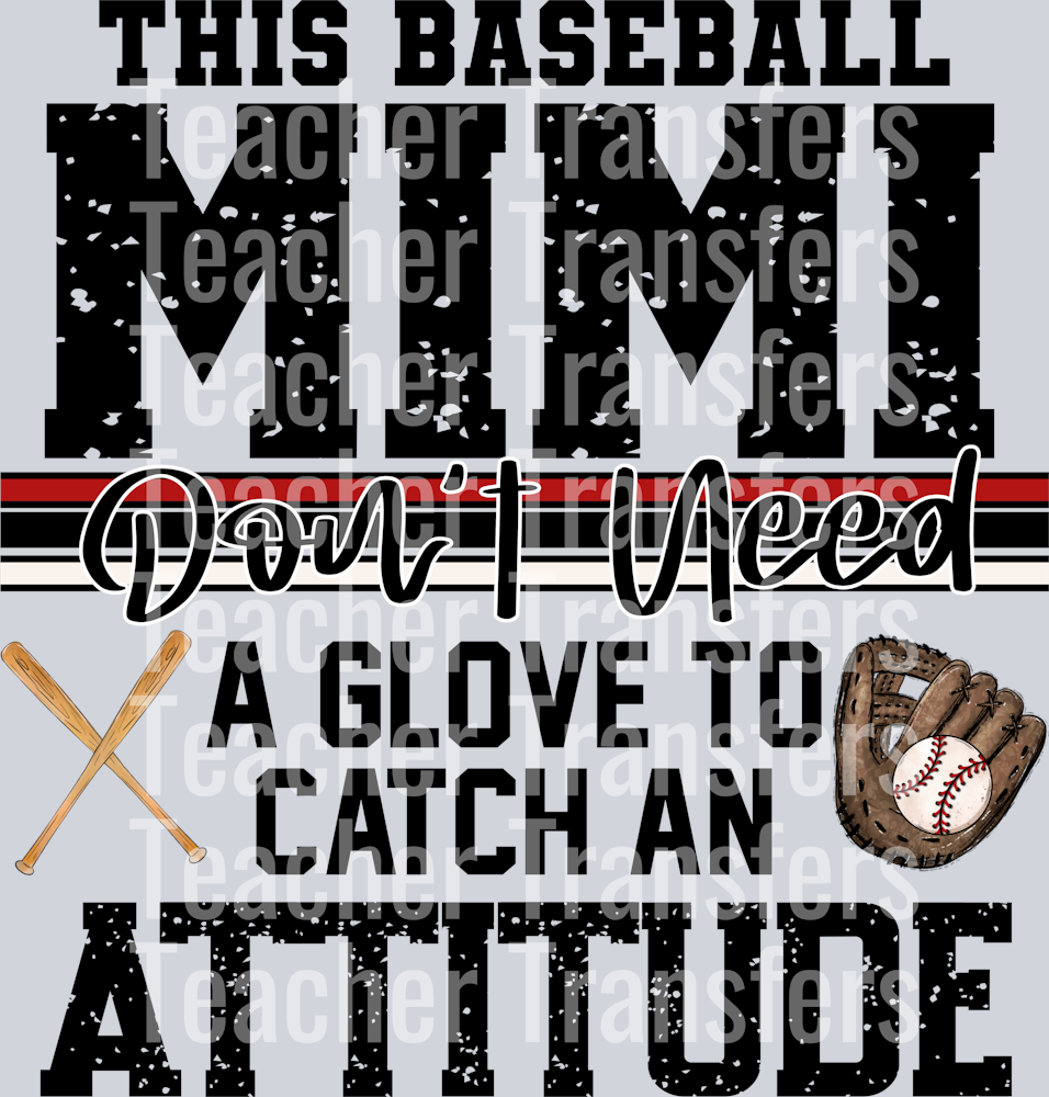 This baseball Mimi don’t need a glove