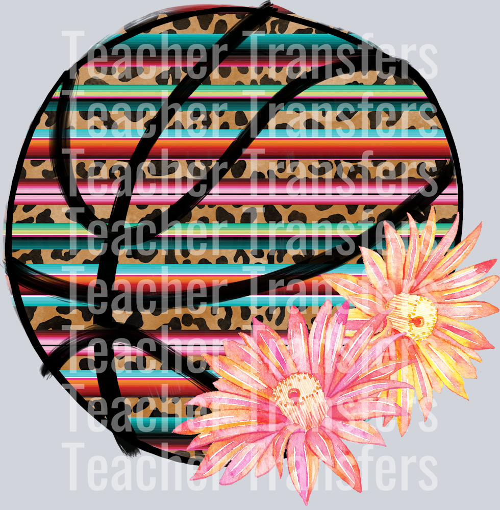 Leopard and Serape BASKETBALL