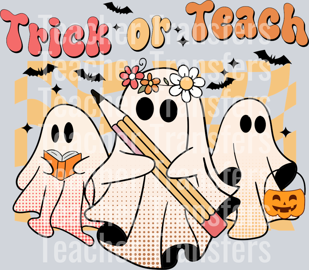 672024 NHUY Halloween Spooky Teacher Trick Or teach
