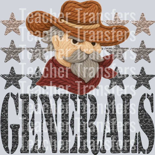 YARN MASCOTS GENERALS