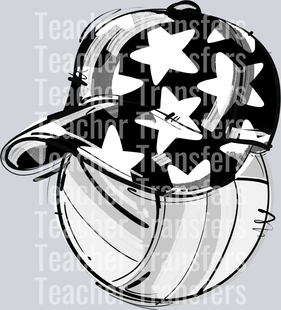 BLACK PLAY BALL HAPPY FACE VOLLEYBALL