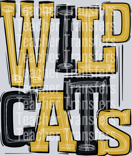 Wildcats Black and Gold