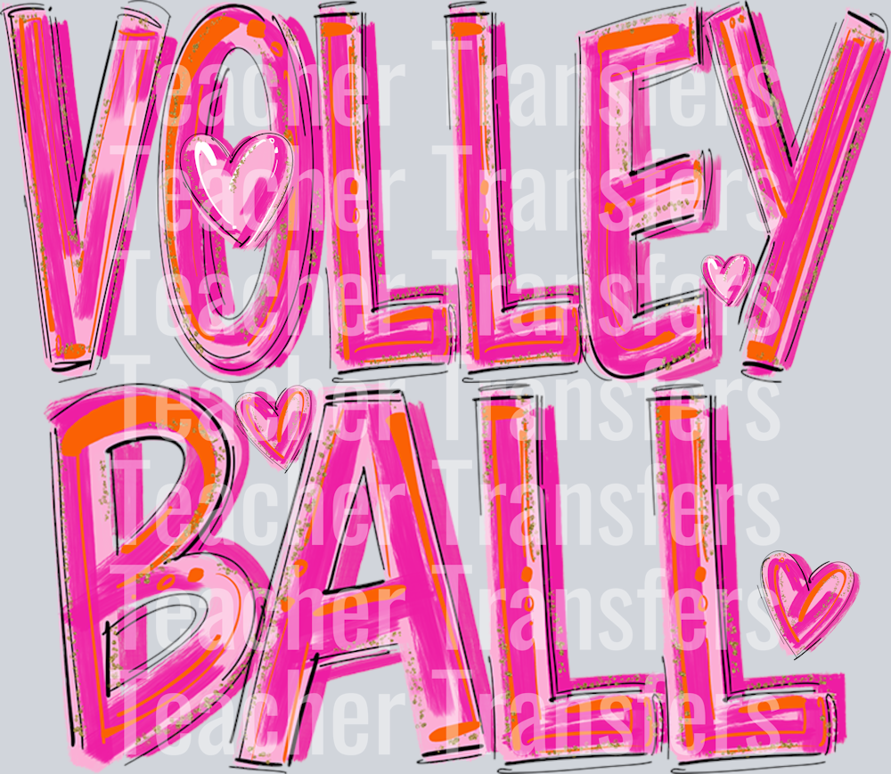 VOLLEYBALL PRETTY IN PINK