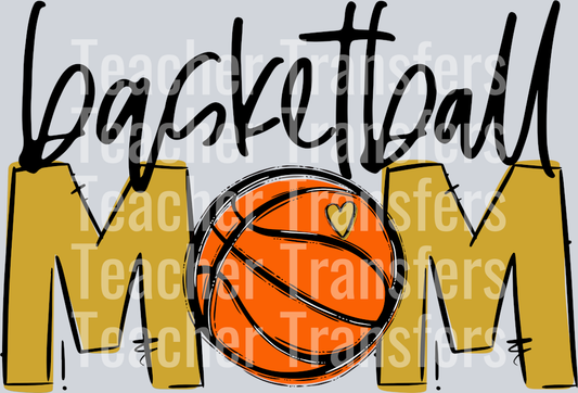 Basketball Mom Vegas gold No Flowers