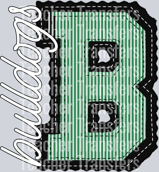 THE PREPSTER B BULLDOGS KELLY BLACK 2