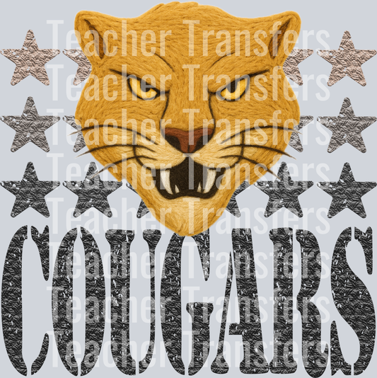YARN MASCOTS COUGARS