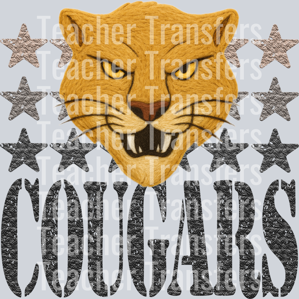 YARN MASCOTS COUGARS