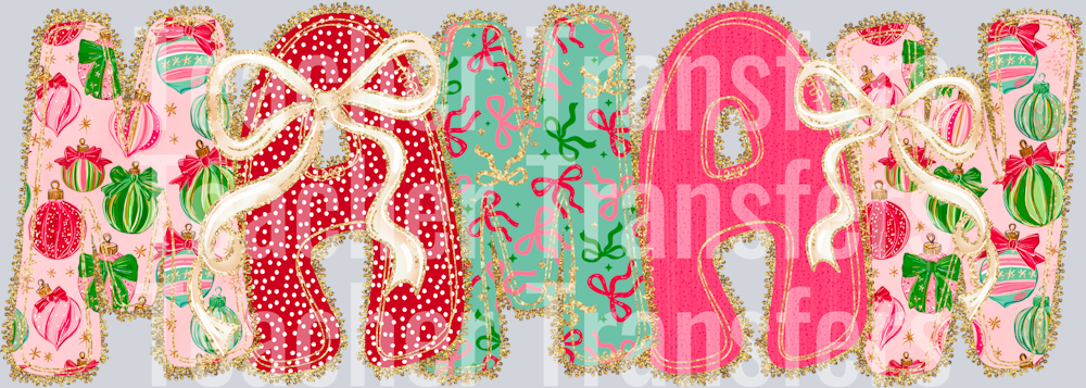 ChristmasBowLace Mamaw