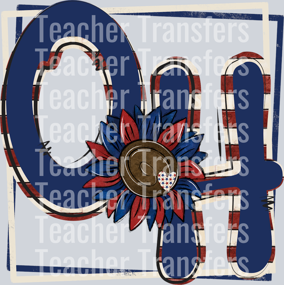 Patriotic States OHIO