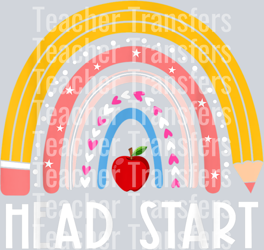 Head Start Rainbow Headstart Teacher First Day Of School T-Shirt