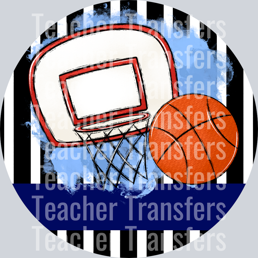 Basketball Ornaments BLUE