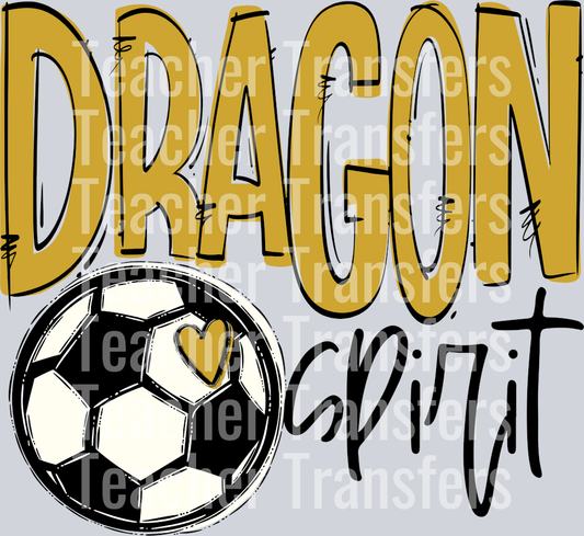 Team Go Spirit Dragon Soccer Vegas Gold