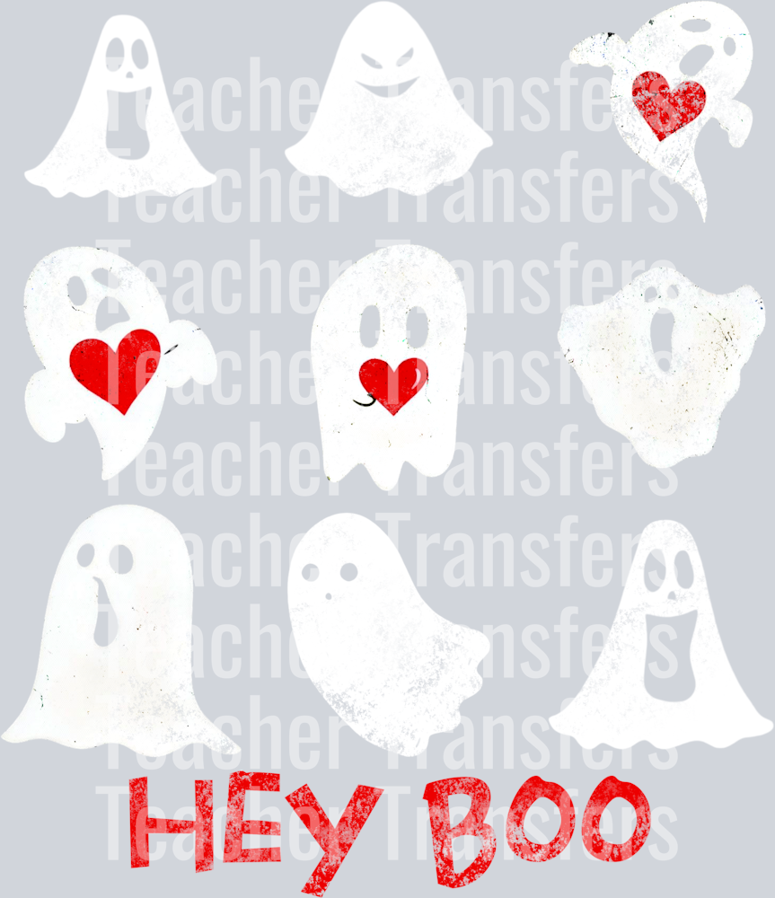 Hey boo vday distressed ghosts hwds