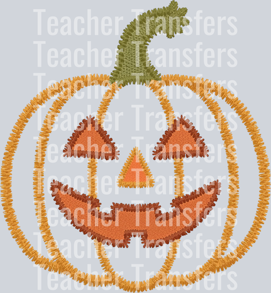 JACK O LANTERN STITCH OUTLINE
