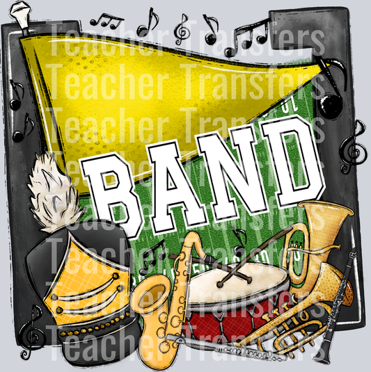 Band Pennants Yellow