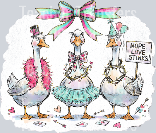 nope love stinks geese hwds