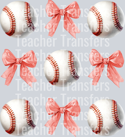 Coquette Baseball - Red