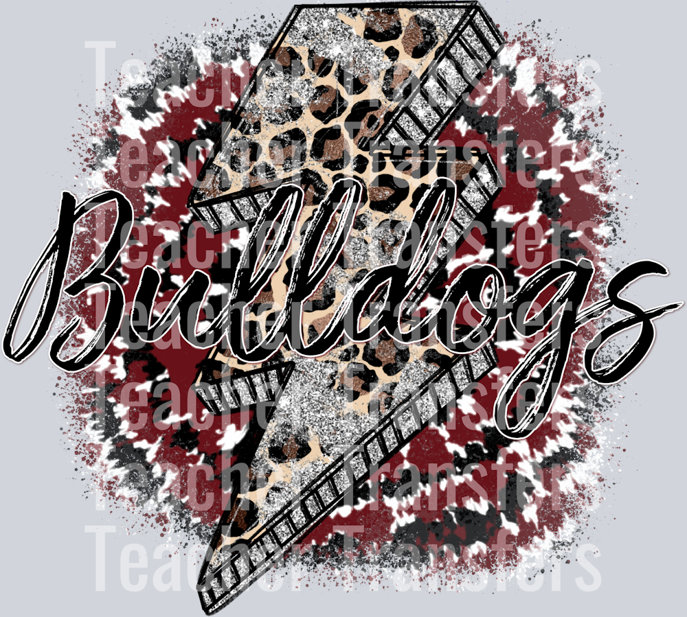 Bulldogs Maroon and Black