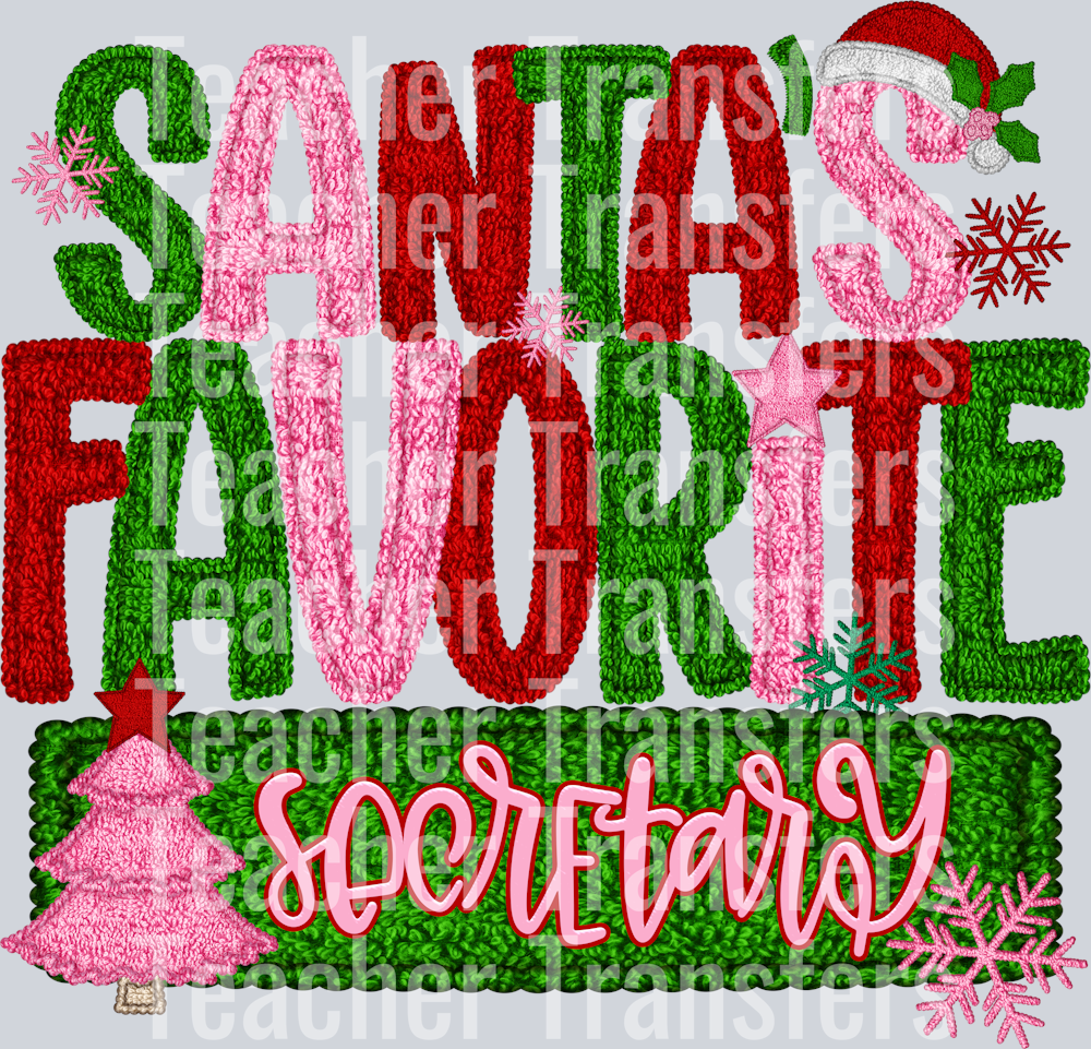 SANTAS FAVORITE secretary
