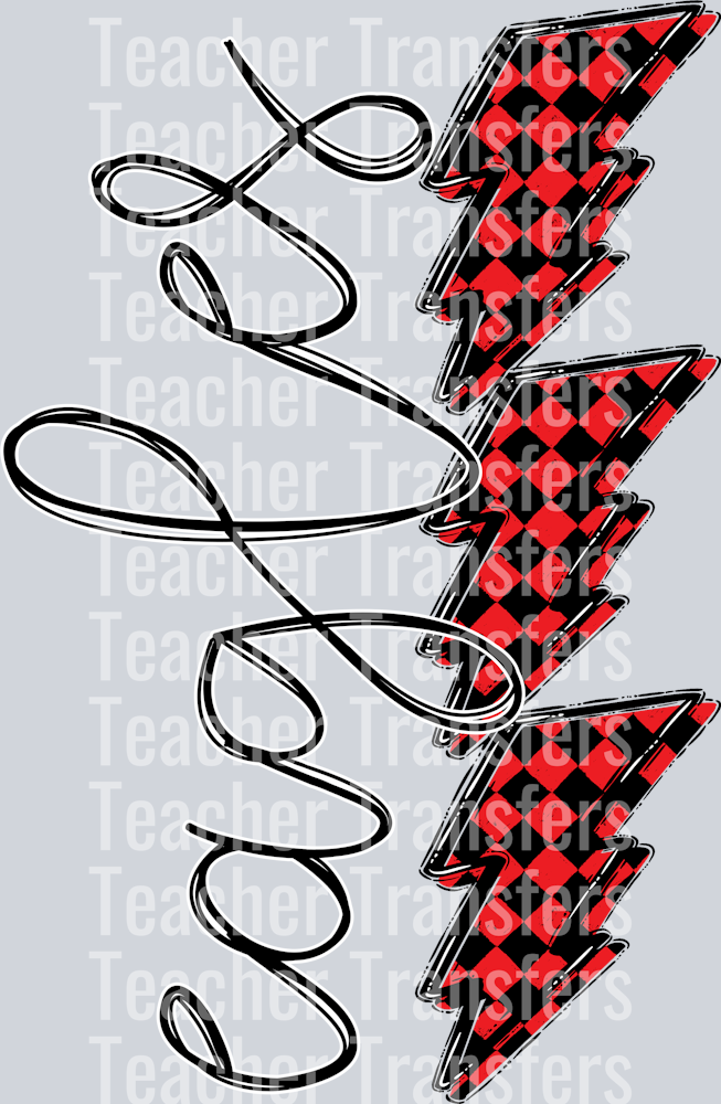 Triple Bolt Go Team Eagles Red